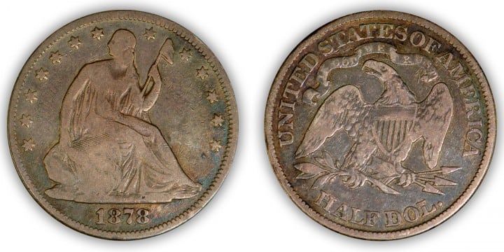 1878 50 C. VG-10